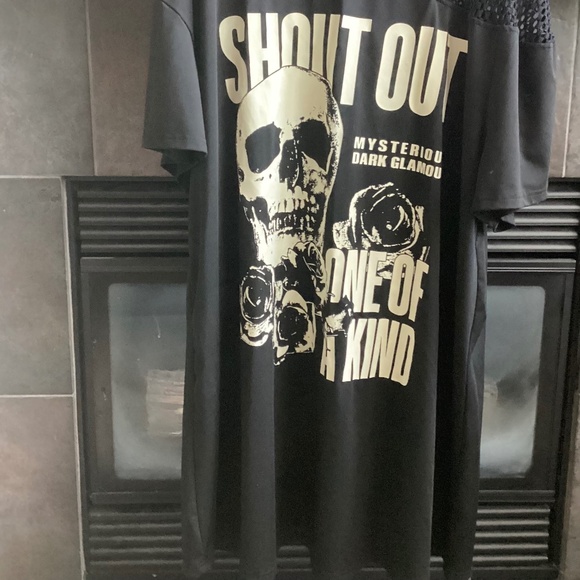 BNNT 2XL skull Dress. Black. - Picture 3 of 4